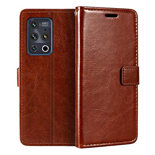 for Meizu 18 Pro Case, Premium PU Leather Magnetic Flip Case Cover with Card Holder and Kickstand for Meizu 18S Pro (6.7â€)