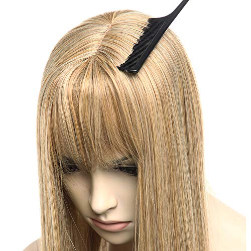 17 Wispy Thin Air BaClip In OnPart Strainthetic Women Hair LshchT1583-B Blonde)