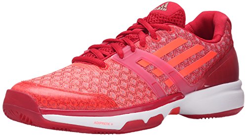 adidas Performance Women's Adizero Ubersonic W Training Footwear, Power Red/Solar Red/White, 11.5 M US