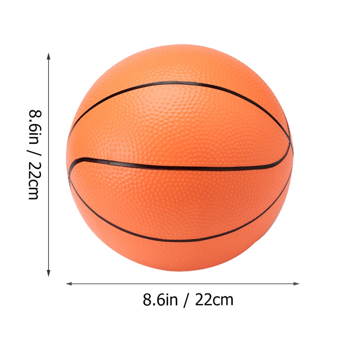 KOMBIUDA 5Pcs Inflatable Beach Balls Balls for Pool Beach Backyard Fun Easy to Inflate Deflate for Exercise