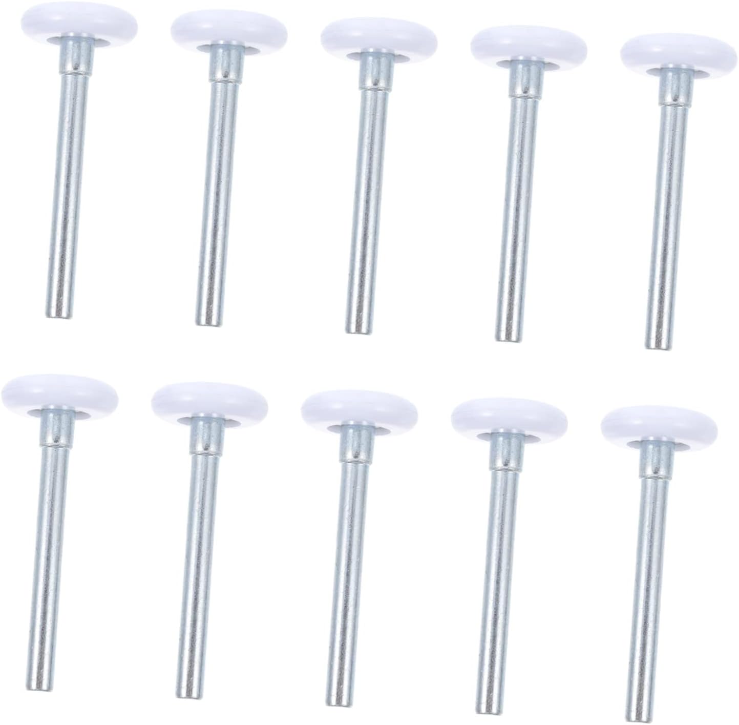 10pcs Garage Door Rollers Nylon Guide Wheels Easy Install for Sliding Doors
