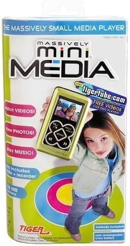 Hasbro Green - Massively Mini Media Music & Video Player