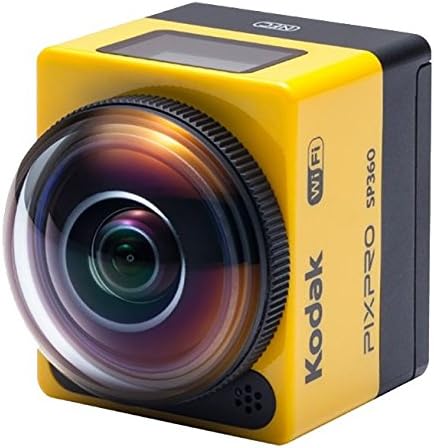 Kodak PIXPRO SP360 Action Cam with Explorer Accessory Pack, 1080p