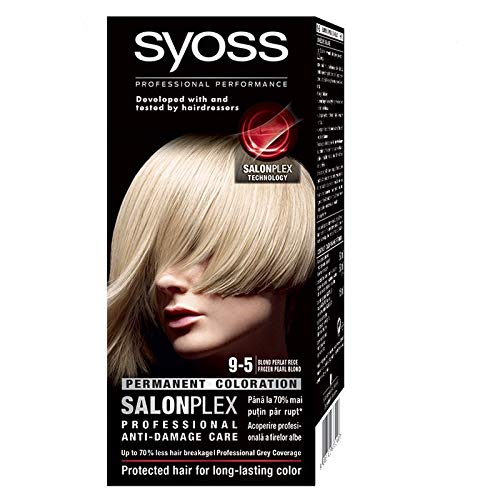 Syoss Color Classic SalonPlex Permanent hair dye 9-5 FrozenPearl Blond