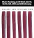 STEBRUAM Schleifbänder 13 x 457 mm 60 Stück,Schleifband Set je 10 x Korn 40/60/80/120/180/240 für Black and Decker Powerfeile, Zum Schleifen, Feilen, Schärfen und Entrosten