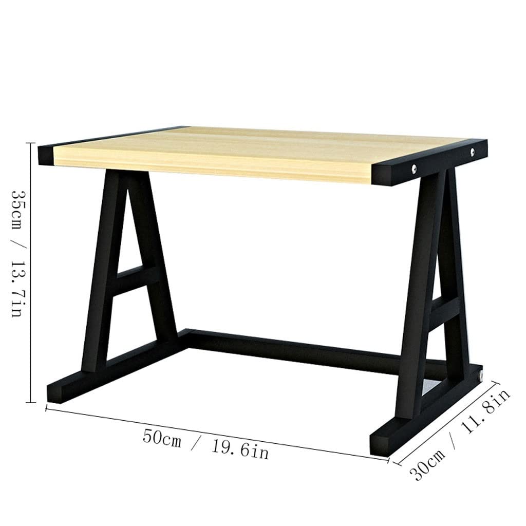 Stand di Stampa per Ufficio Metal Frame Desktop Stand Stampante 2 Multifunzione Multifunzione Scrivalo stampante for la camera da letto Office Stand di scansione della macchina for fax (bianco) Staffa