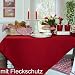 Produktbild Sander Tischdecke LOFT Farbe 01 rot/Himbeerrot mit FLECKSCHUTZAUSRÜSTUNG Größe wählbar (170x225 oval)
