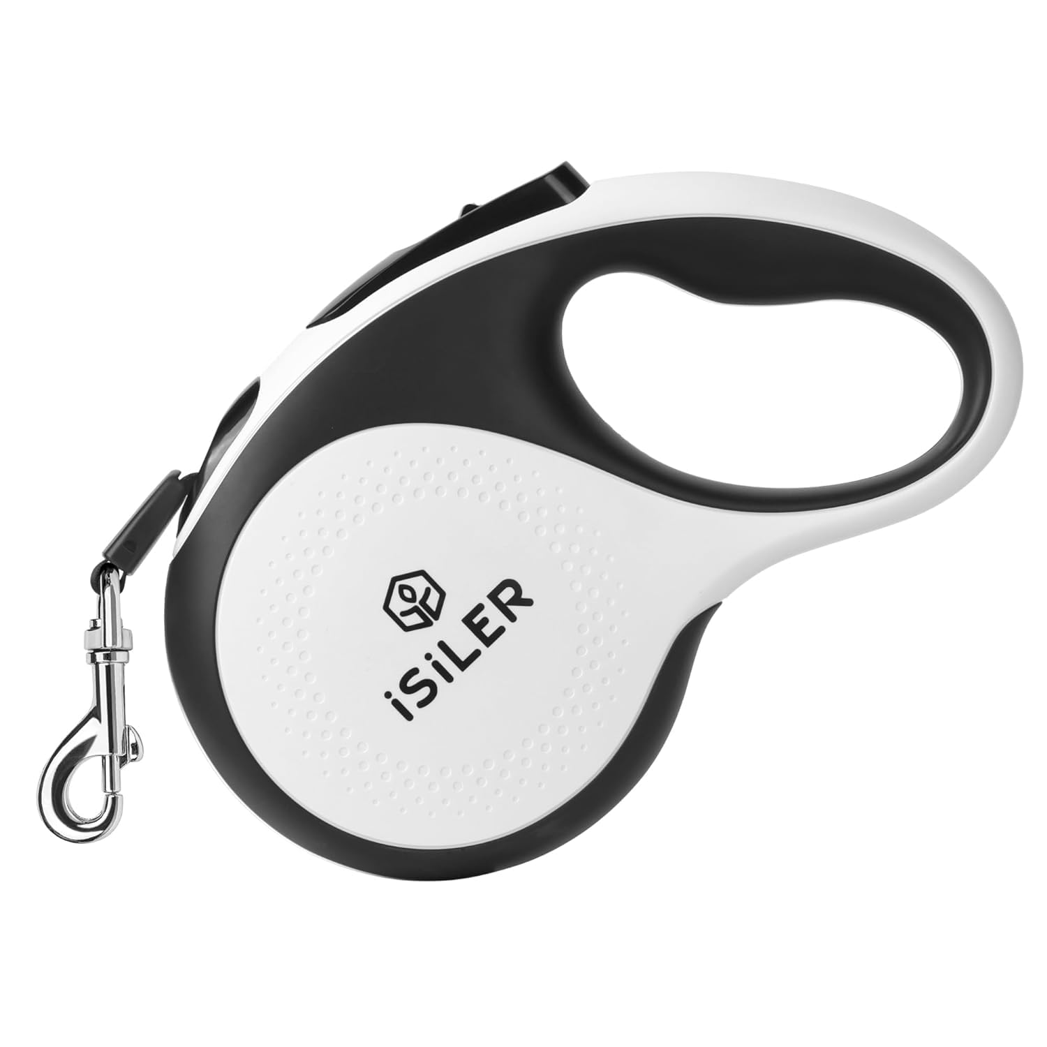 ISILER Retractable Dog Leash, 5M 360°Tangle-Free Nylon Tape Dog Chain, Heavy Duty Dog Walking Leash, Anti-Slip Handle One Button Lock & Release Fits Dogs Up To 50Kg Black, 5 Meter (B0CQYSZ1Y4) Amazon Price History, Amazon Price Tracker