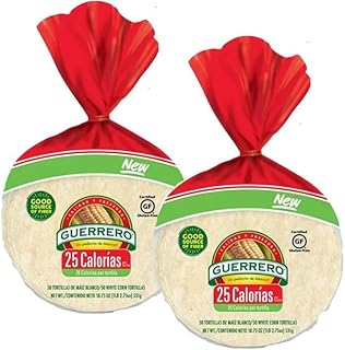 Generic Guerrero 25 Calorie White Corn Tortillas 2 Pack
