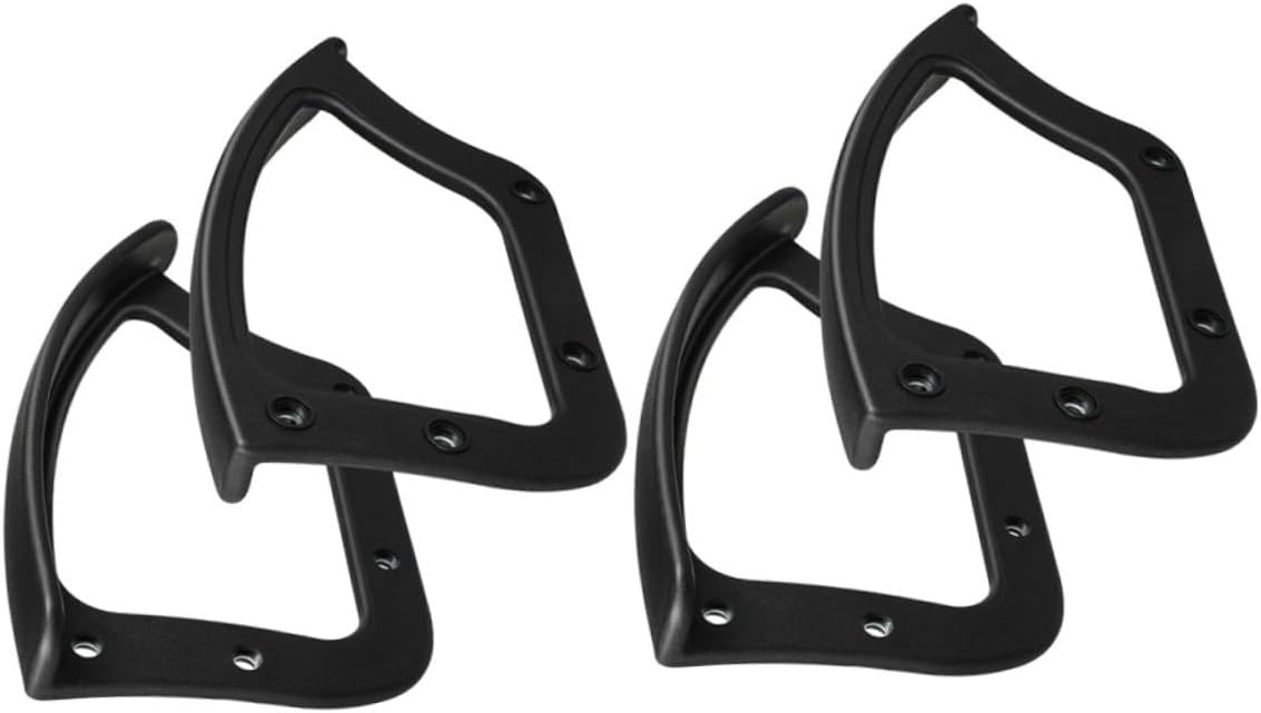 Gadpiparty 4Pcs Wear Resistant Armrest Replacement for Office Chairs Household Chair Armrests Assist Handle for Versatile Design Fits Chairs