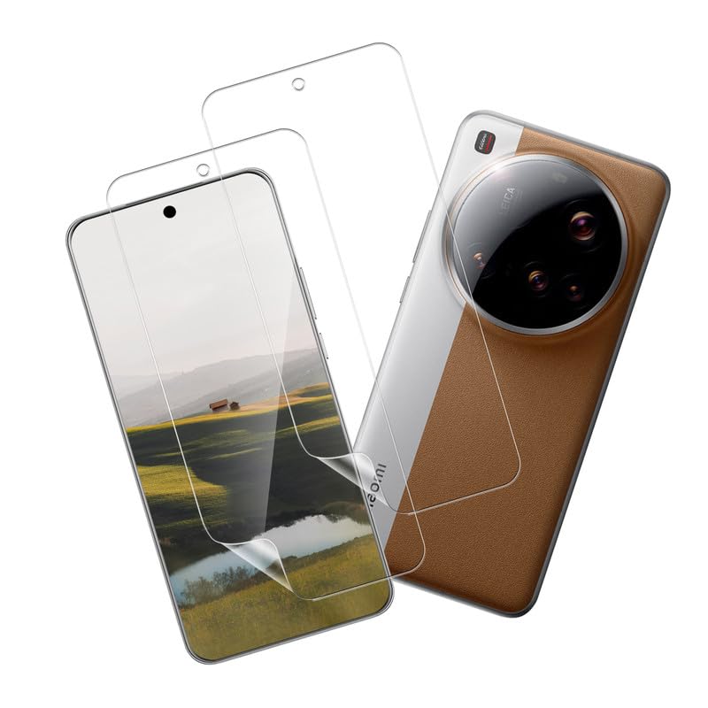 Joywing 2 Stück Soft TPU Panzer Schutz Glas Folie für Xiaomi 15 Ultra Schutzfolie Passt Perfekt Displayschutz Xiaomi 15 Ultra 5G Panzerfolie Ultra HD Blasenfreie Schutzglas
