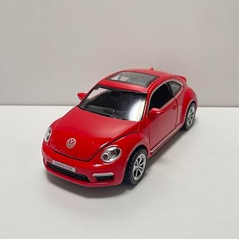 Amazon | ホルクスワーゲン ザ・ビートル 赤 レッド 1/32