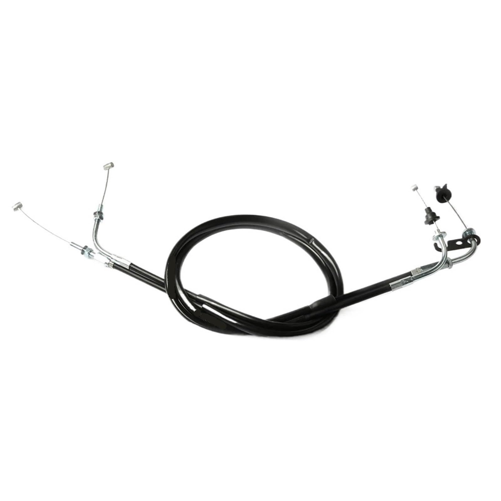 Cable de Acelerador Cable de Repuesto para Motocicleta, 2 Cables Acelerador para FZ16 FZ 16 YS150 YS 150, líneas Doble separadas Freno Cable