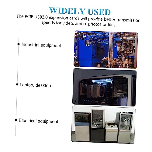 Cartes expansion USB PCI OSALADI à structure stable et sûre