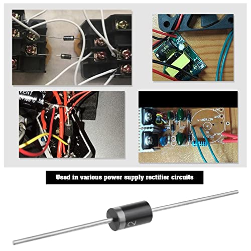 40Pcs 1N5822 Schottky Diodes 3A 40V Schottky Barrier Rectifier Diodes Electronic Components For Solar Panel Charger Circuit Product Development #TOP2