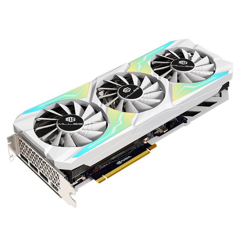 Mllse GeForce RTX 3070 Placa de Vídeo 3x Ventoinhas 8 GB GDDR6 RGB