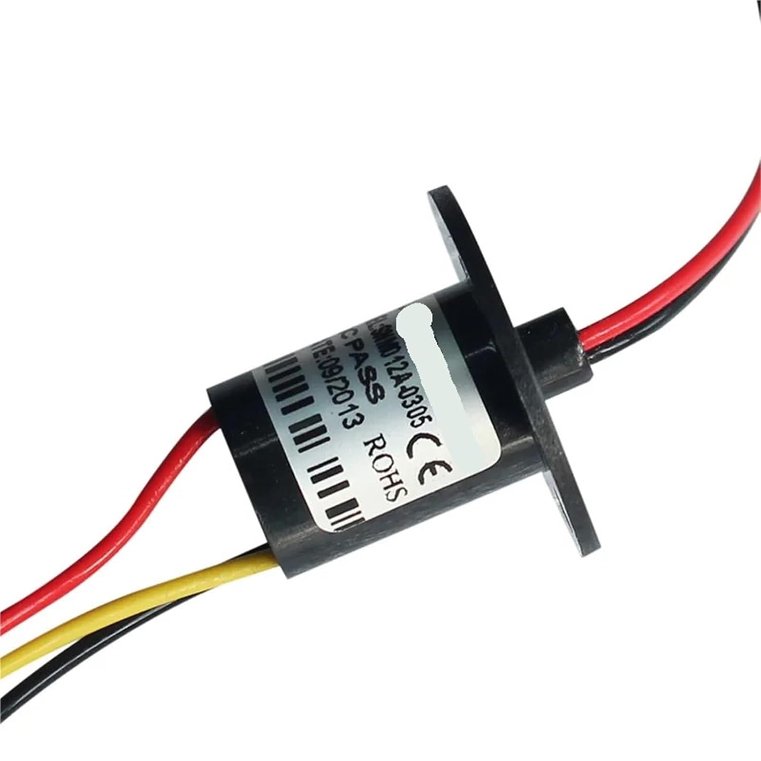 Wind Power Slip Ring 2/3/4 Channel 5ARotate Dining Table Slipring Electric Collector Rings OD 12.5mm(4CH 5A X 12.5mm)