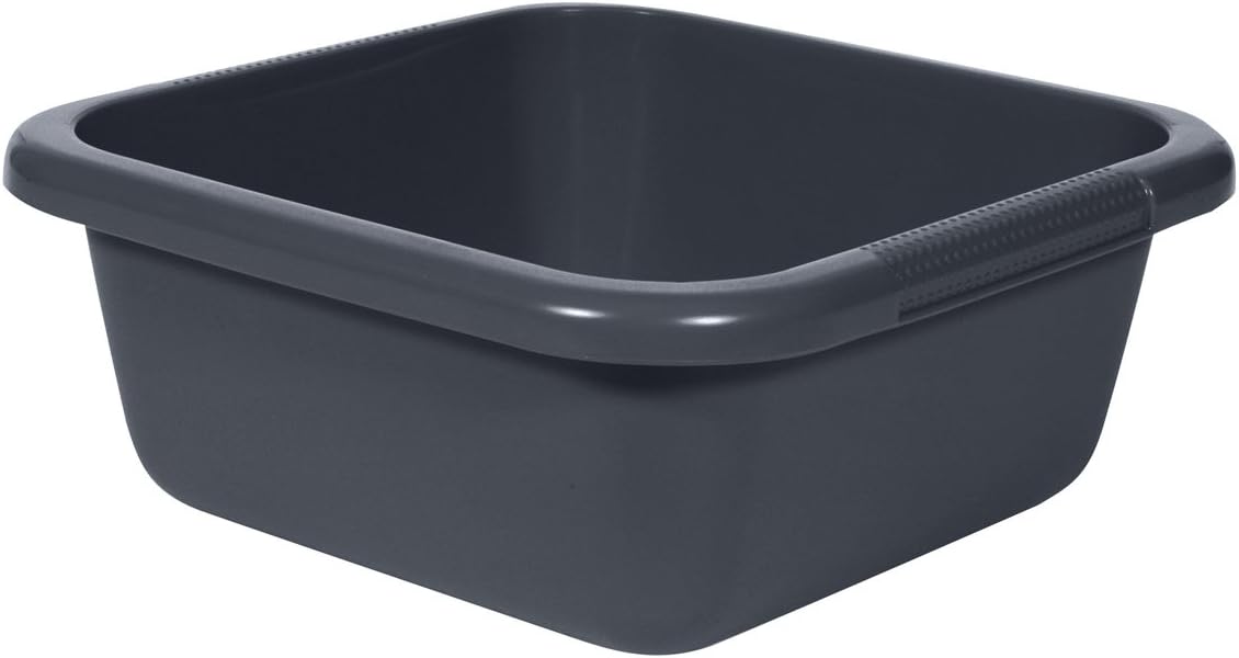 CurverRectangular Bowl 6.0L in Anthracite, 29.3 x 29.3 x 12 cm