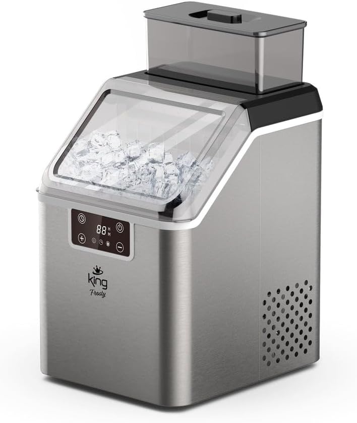King KBM7992 Frosty Buz Yapma Makinesi | Yüksek Kapasiteli Ev Tipi Buz Makinesi