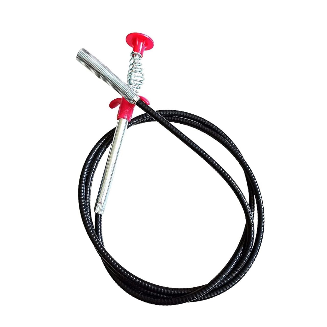 BOSCO® 60cm Flexible Plastic Drain Pipe Cleaning Spring Stick Hair Catching Claw Tool for Sink, Shower & Tub Eco-Friendly Drain Cleaner for Kitchen, Bathroom, Sewer & Basin Reusable & Chemical-Free