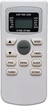 1pc Replacement Remote Control Fit For BPACT12WT TM-PAC-08E3 TM-PAC-12E4 BPACT14HWT Air Conditioner