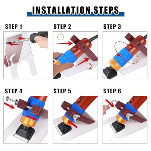 Image of Tufting Gun Kit 2 in 1 Non-Slip Grip Carpet Trimmer kit Digital Screen Controls Speed Rug Gun Kit Cut Pile /Loop Pile Rug Tufting Kit