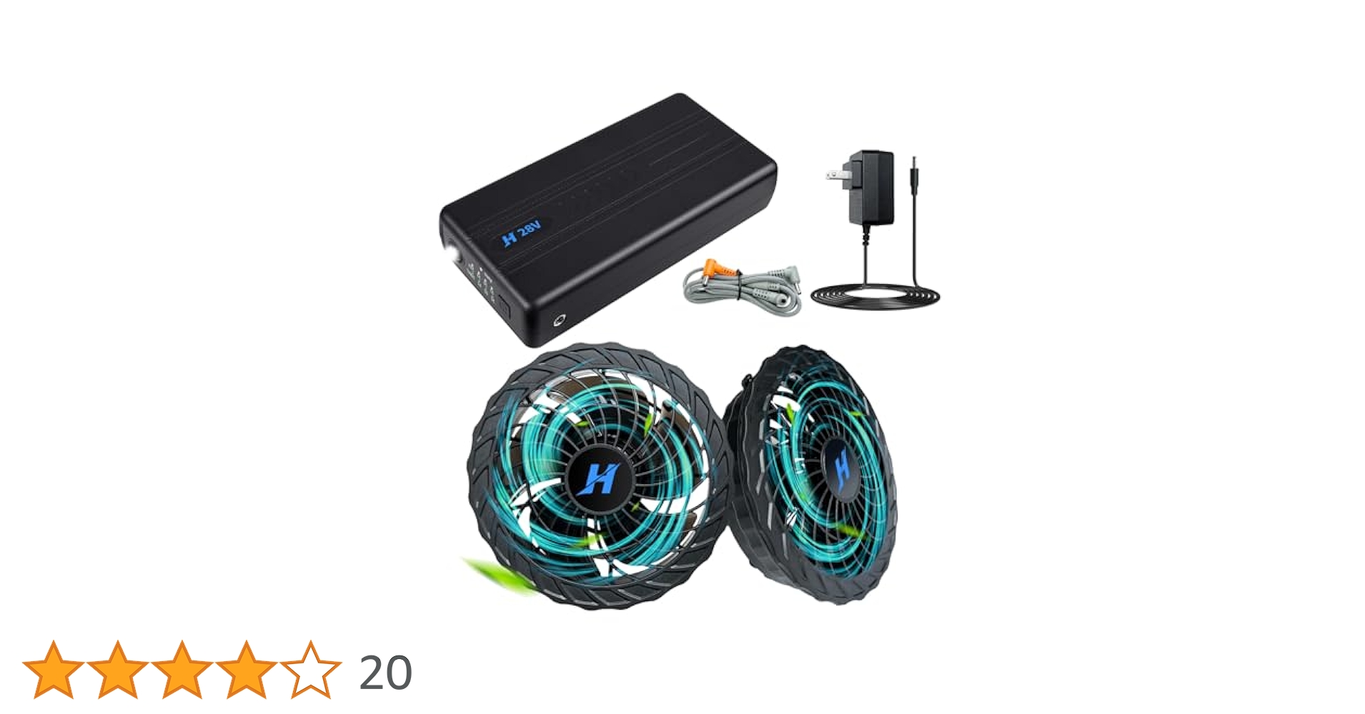空調服 ファンバッテリーセット2025最新＆大容量&28V4段階風力調節 LED Amazon.co.jp: 【2025業界超強＆28V超高出力＆26000mAh大容量