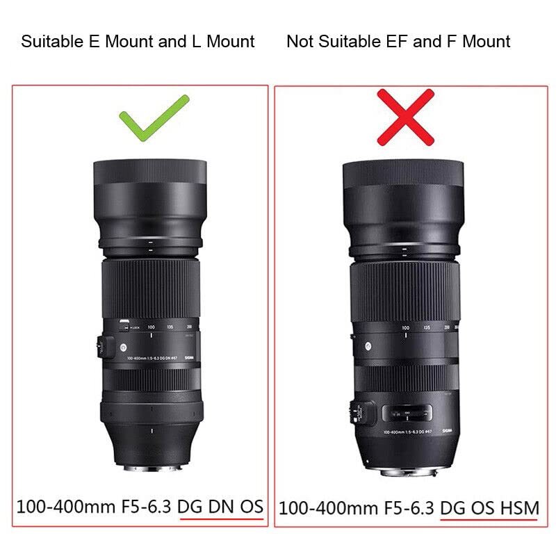 FOTGA Metal Tripod Clamp Compatible with Sigma 100-400 mm F5-6.3 DG DN OS for Sony E-Mount Lens - Image 4