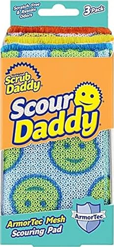 Scrub Daddy Scour Daddy, Paquete de 3