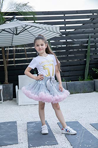 Saia de tule plissada para bebês da kephy Pettiskirt para meninas extrafofa saia tutu princesa vesti