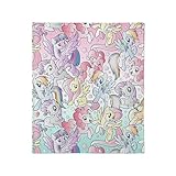 CafePress My Little Pony Rainbow Throw Blanket Super Soft Fleece Plush Throw Blanket, 60'x50'