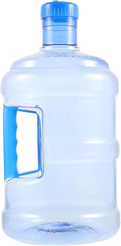 Botella de agua de 1.3 galones con asa, jarra motivacional grande reutilizable para acampar, deportes al aire libre, viajes
