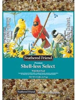 Feathered Friend Shell Less Select Bird Food 5 Pound