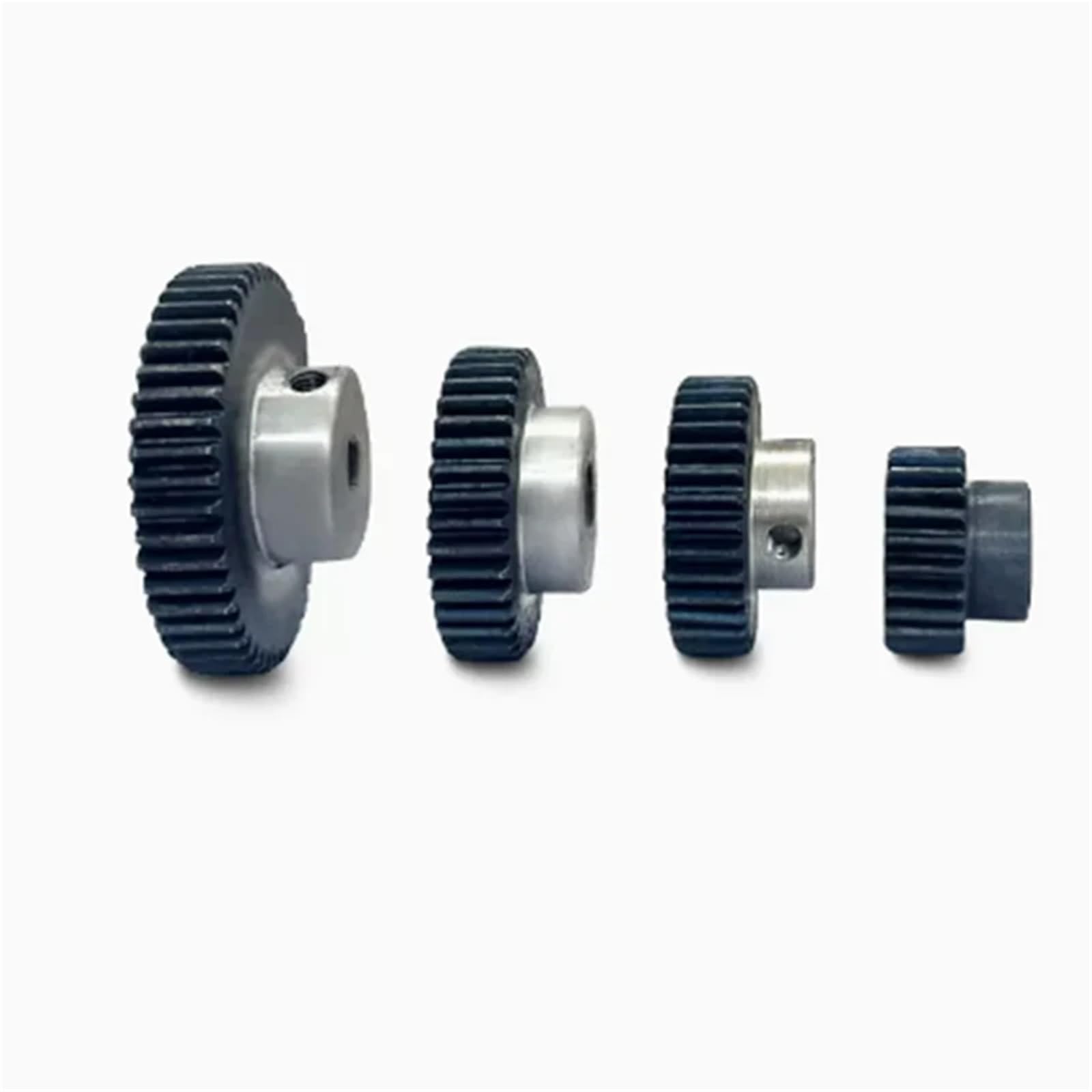 1 Uds 10T piñón de engranaje recto Mod 1,5 con orificio de 6/8mm-rejilla de engranajes de acero 45#(6mm 1PCS 10 Teeth)