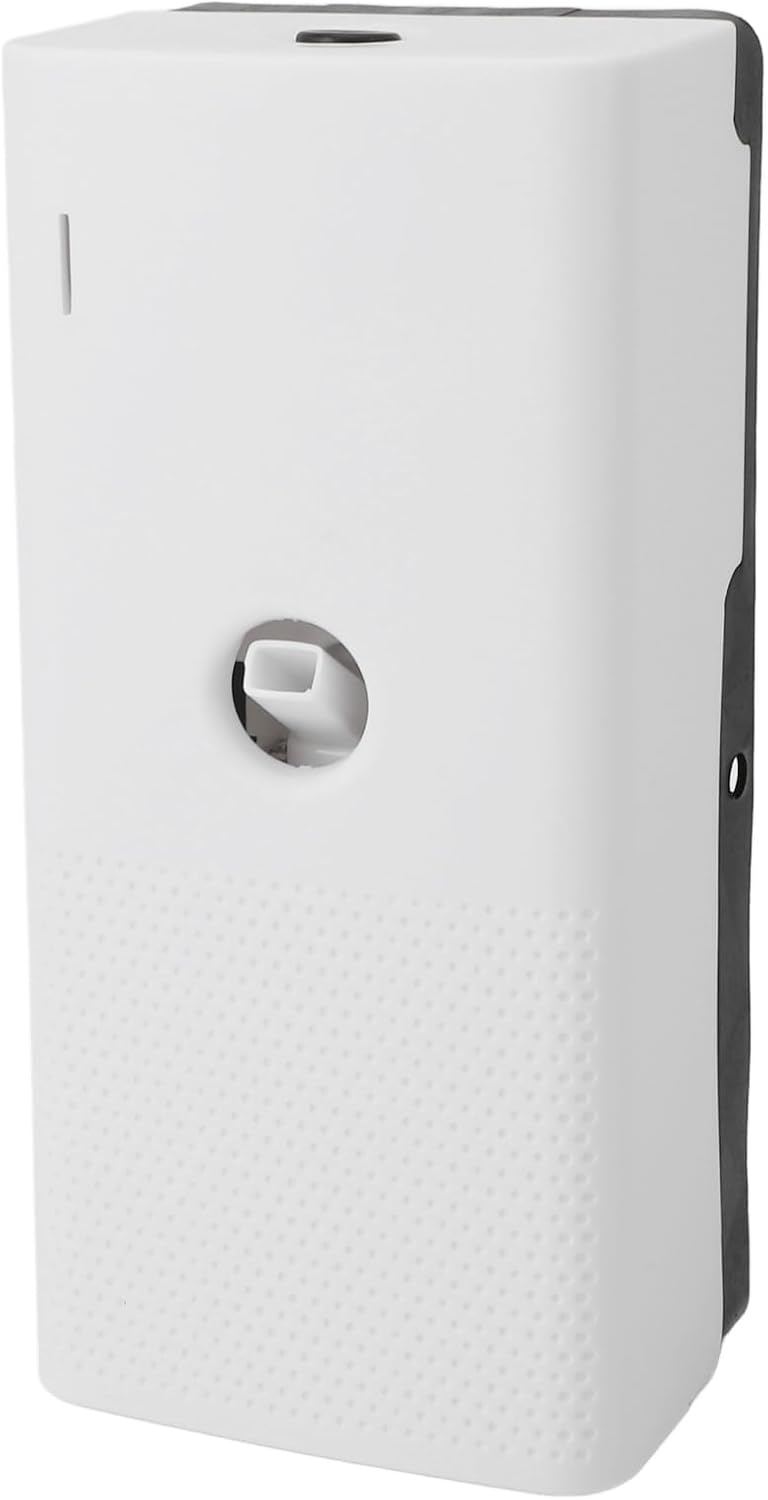 ANGGREK Essential Oil Scent Diffuser Machine, Versatile Sturdy Automatic Timing Function Bathroom Waterless Diffuser for Hotel (White)