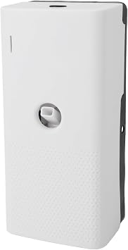 Wall Mounted Essential Oil Diffuser, Battery Powered Automatic Timing Ultrasonic Atomization Aromatherapy Humidifier, Air Freshener for Home Large Room Bathroom White