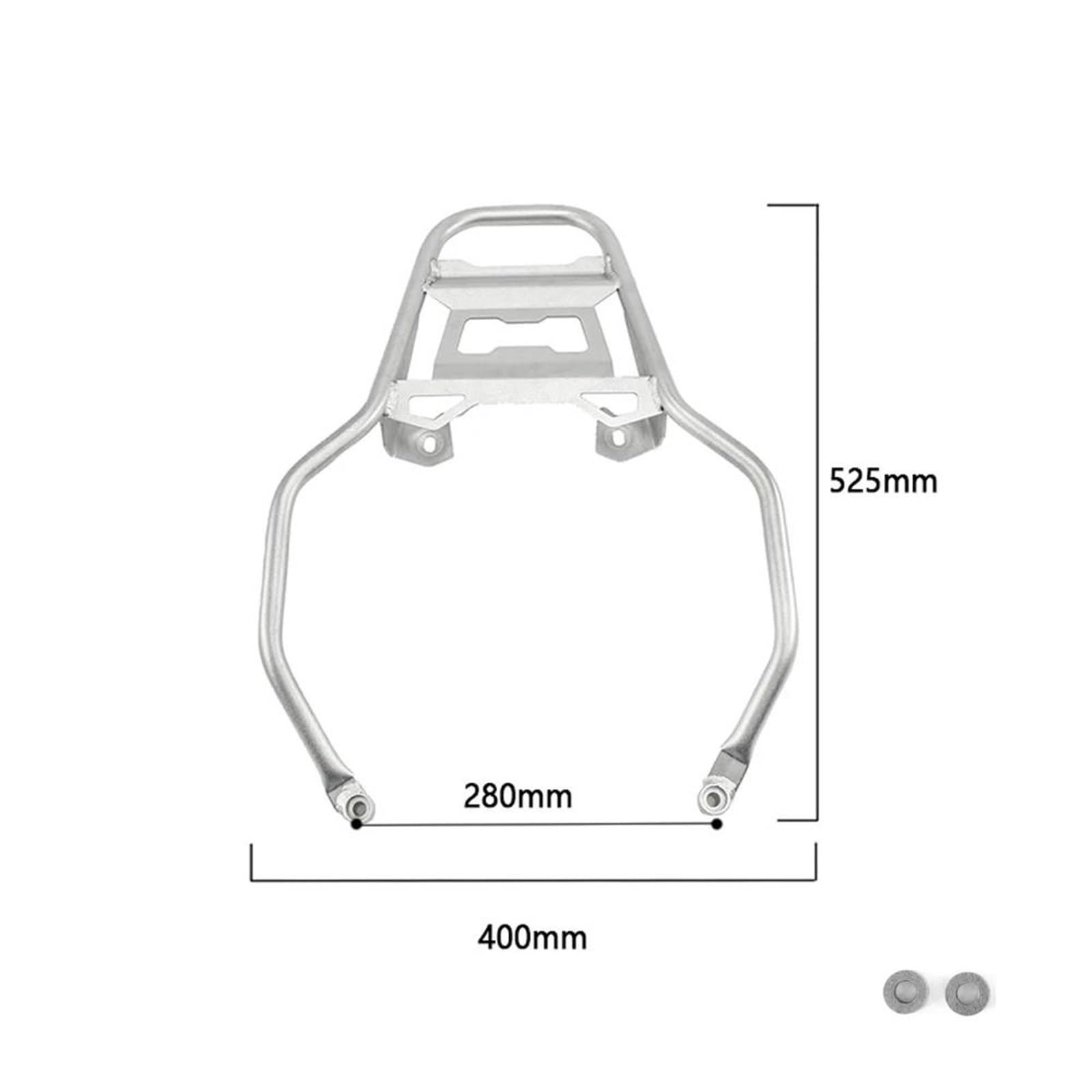 Bauletto Portapacchi Posteriore Per Moto Per BMW F800GS 2024-2026 GS800 800GS F 800 GS Supporto Per Ripiano Di Ricambio Supporto Portapacchi Posteriore Moto