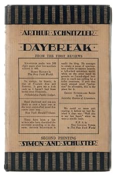 ARTHUR SCHNITZLER - DAYBREAK