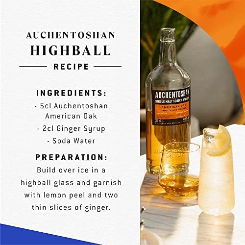 Auchentoshan American Oak Single Malt Scotch Whisky, 70cl