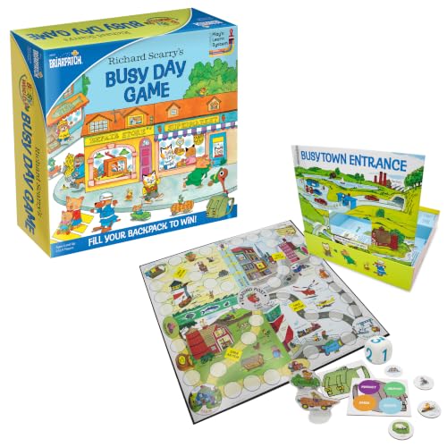Richard Scarrys Busy Day Game, Preschool Learning Game for Kids, Ages 3+