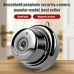 Upgraded Ultra-Invisible No-Plug Camera, Invisible Mini Spy Camera Wireless, Mini Hidden Camera, HD 1080p, Indoor Security Cameras for Pet/Baby/Nanny (4pcs)