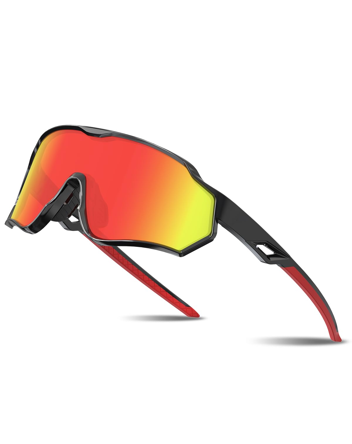 BEACOOL Occhiali da Sole Sportivi Polarizzati Occhiali da Ciclismo Anti-UV400 Protezione per uomini donne TR90 corsa pesca ciclismo baseball golf