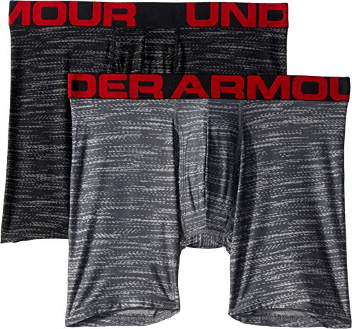 Image of Under Armour mens Multi-pack Performance Tech Boxerjock Brief, 6 inch Inseam, All-day Comfort & Soft