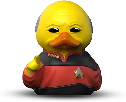 TUBBZ: Star Trek - Jean-Luc Picard Mini Rubber Duck Collectable Toy 5 cm