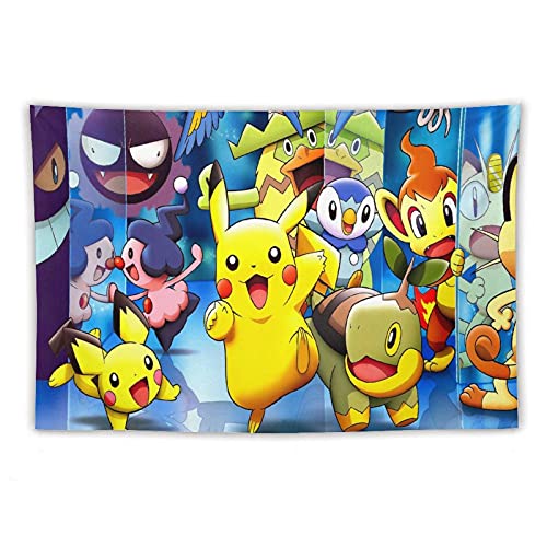 Scgold Anime Tapestry, Best Children Birthday Present, Cartoon Anime Wall Hanging Art For Bedroom Living Room College Dorm Home Decor, 40Inch×60Inch, Multi7 #TOP1