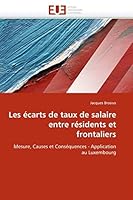 Les A(c)Carts de Taux de Salaire Entre Ra(c)Sidents Et Frontaliers 613155613X Book Cover