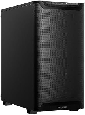 be quiet! Pure Base 501 Airflow Black ATX Case | 2 Preinstal - best atx mid tower gaming computer case