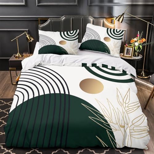 Parure de lit ultra douce effet 3D en microfibre premium 135x200cm
