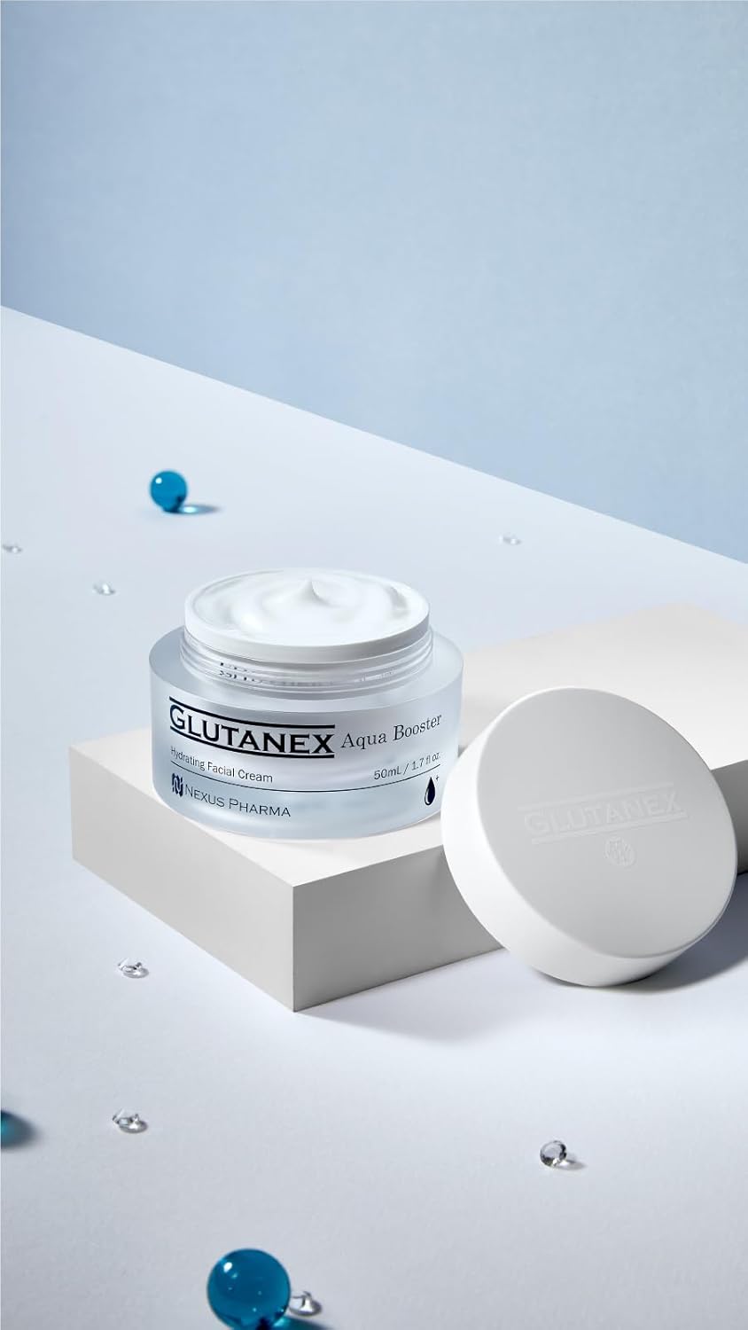 Glutanex Aqua Booster Hydrating Facial Cream, 50ml / 1.7fl oz