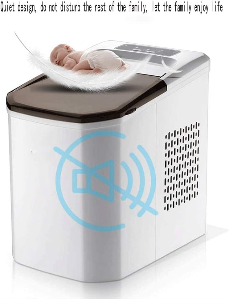 Fabricadora de hielo portátil para mesa, dispensador de agua, ideal para cocina miniatura 3
